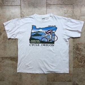 Vintage Made in USA Cycle Oregon Crater Lake National Parke 1992